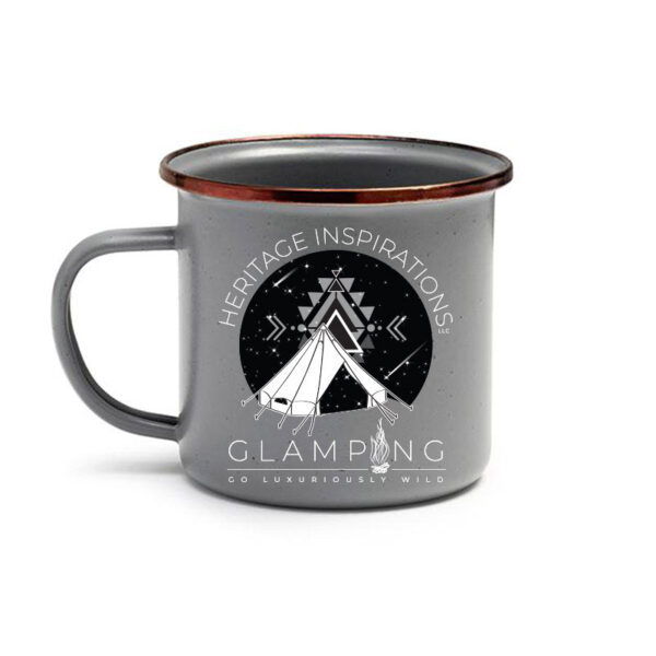 Glamping Enamel Mugs